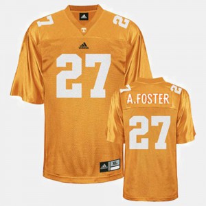 For Kids Tennessee #27 Arian Foster Orange College Football Jersey 900979-571