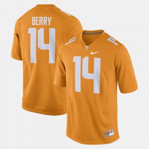 Men's UT VOLS #14 Eric Berry Orange Alumni Football Game Jersey 871820-203